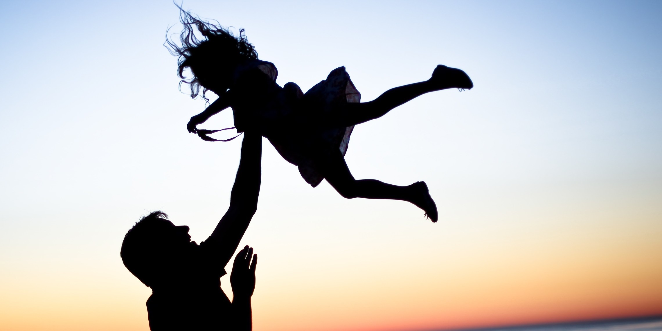 Father Girl In Air Unsplash